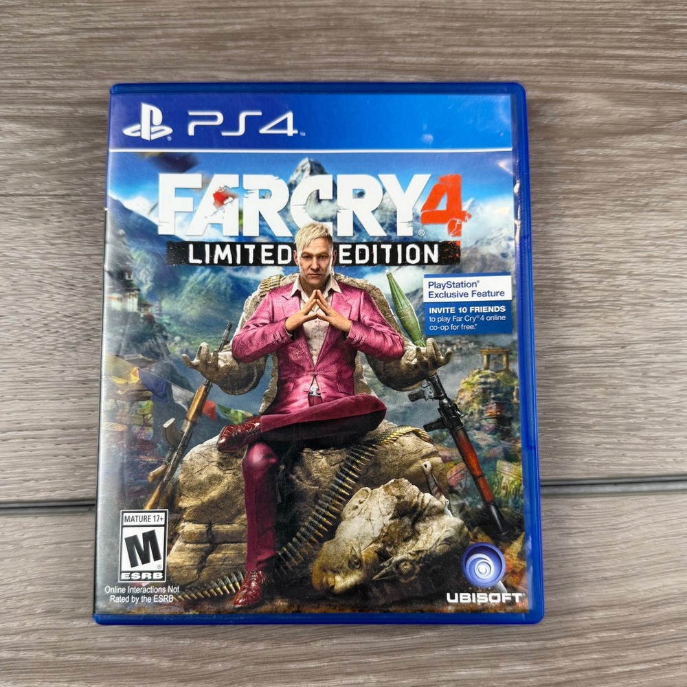 Ubisoft Far Cry 4 Limited Edition PlayStation 4 PS4 Action Shooter